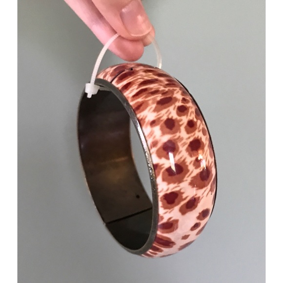 Leopard Print Bangle - Picture 2 of 7